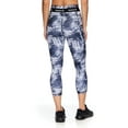 thumbnail image 4 of Reebok Women's Printed Revolve High Rise Capri Legging With 22" Inseam And Side Pockets, 4 of 4