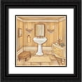 thumbnail image 1 of Lewis, Kim 26x26 Black Ornate Wood Framed with Double Matting Museum Art Print Titled - Warm Bath II, 1 of 4