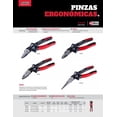 thumbnail image 2 of Pinza Corte Diagonal Multifuncional Urrea 207GE, 2 of 3
