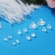 thumbnail image 3 of 600 topes para aretes de silicona transparente hipoalergénicos Formulen, 3 of 7