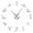 Silver, variant on Gibbon Monkey Silouette Frameless Wall Clock Stickers, DIY Modern Decorative Clocks for Living Room, Bedroom, Office - Easy to Install, Large 3D Clock Design (Gold,27in)