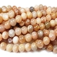 thumbnail image 1 of CHUANK 12mm Multi Color Moonstone Round Beads Genuine Gemstone Natural Jewelry Making, 1 of 4