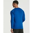 thumbnail image 3 of 4 Pack: Men's Compression Top Long Sleeve Shirt Base Layer Active Athletic Sports T-Shirts, 3 of 6