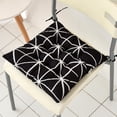 thumbnail image 4 of Cheers.US 40x40cm Chair Seat Cushion Pads Tie On Indoor Patio Home Kitchen Office Cushions Mat Pad, 4 of 5