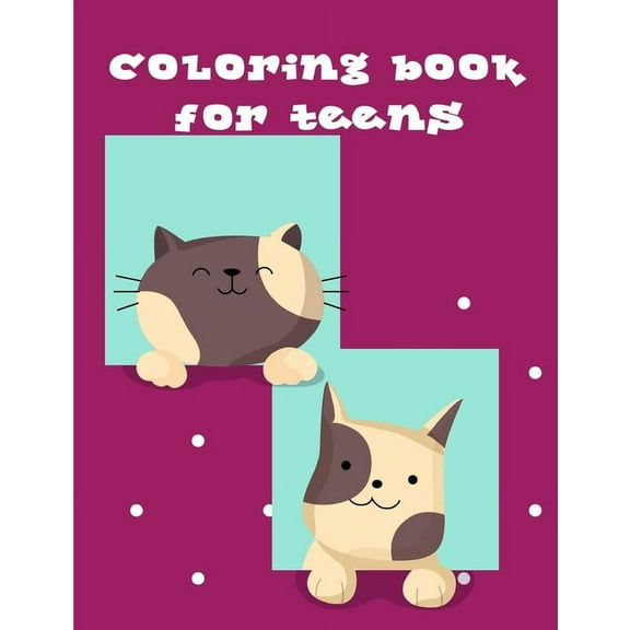 Kids Gift Idea: Coloring Book For Teens: A Funny Coloring Pages, Christmas Book for Animal Lovers for Kids (Paperback)