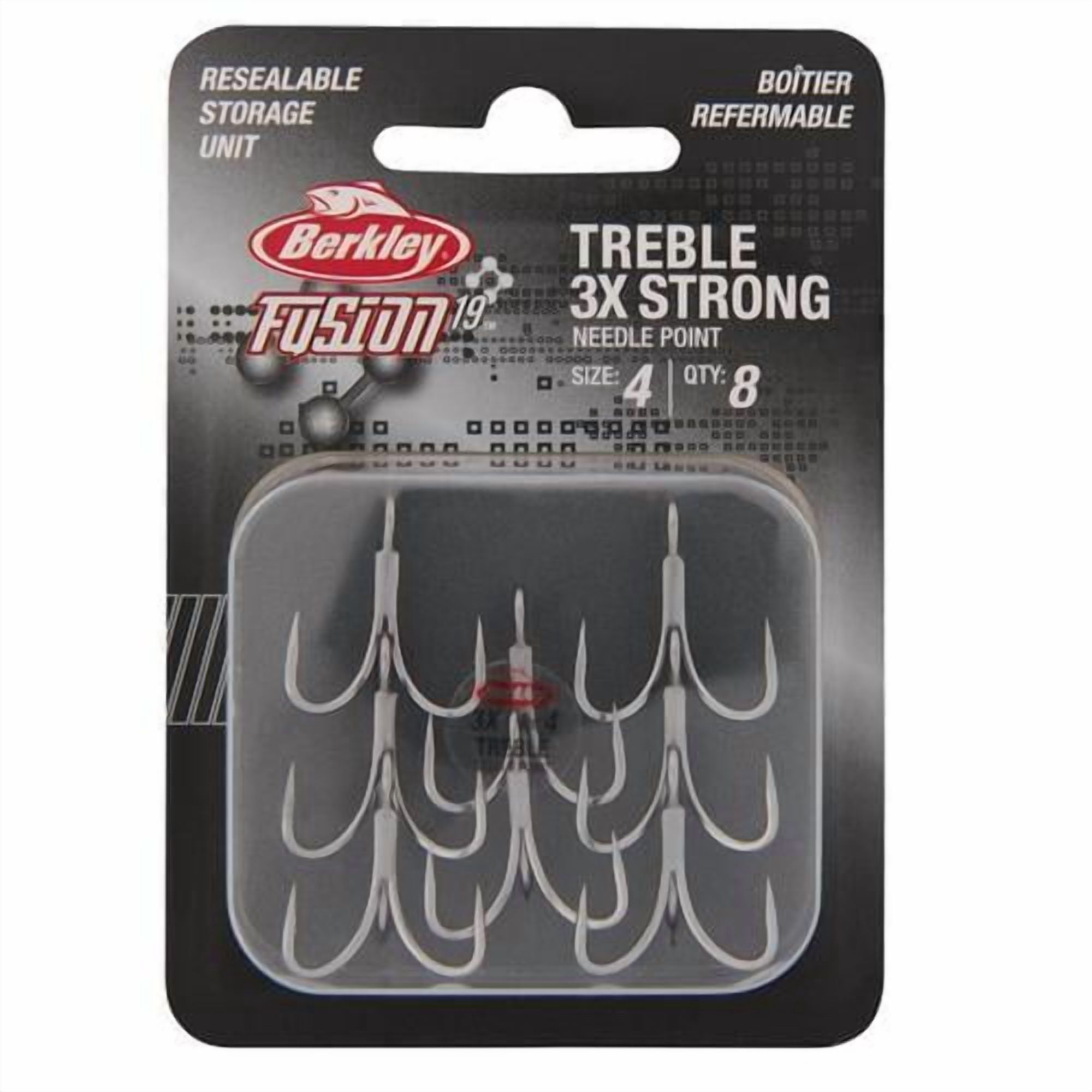 Berkley Fusion19™ Treble 3x Hooks
