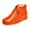 Orange, variant on Men's Genuine Leather High Top Moc Toe Desert Chukka Male Casual Boots