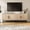 Natural, variant on Christopher Knight Home 66" Wood TV Stand Cabinet, 4 Doors with Storage Spaces, Adjustable Shelves, Chestnut