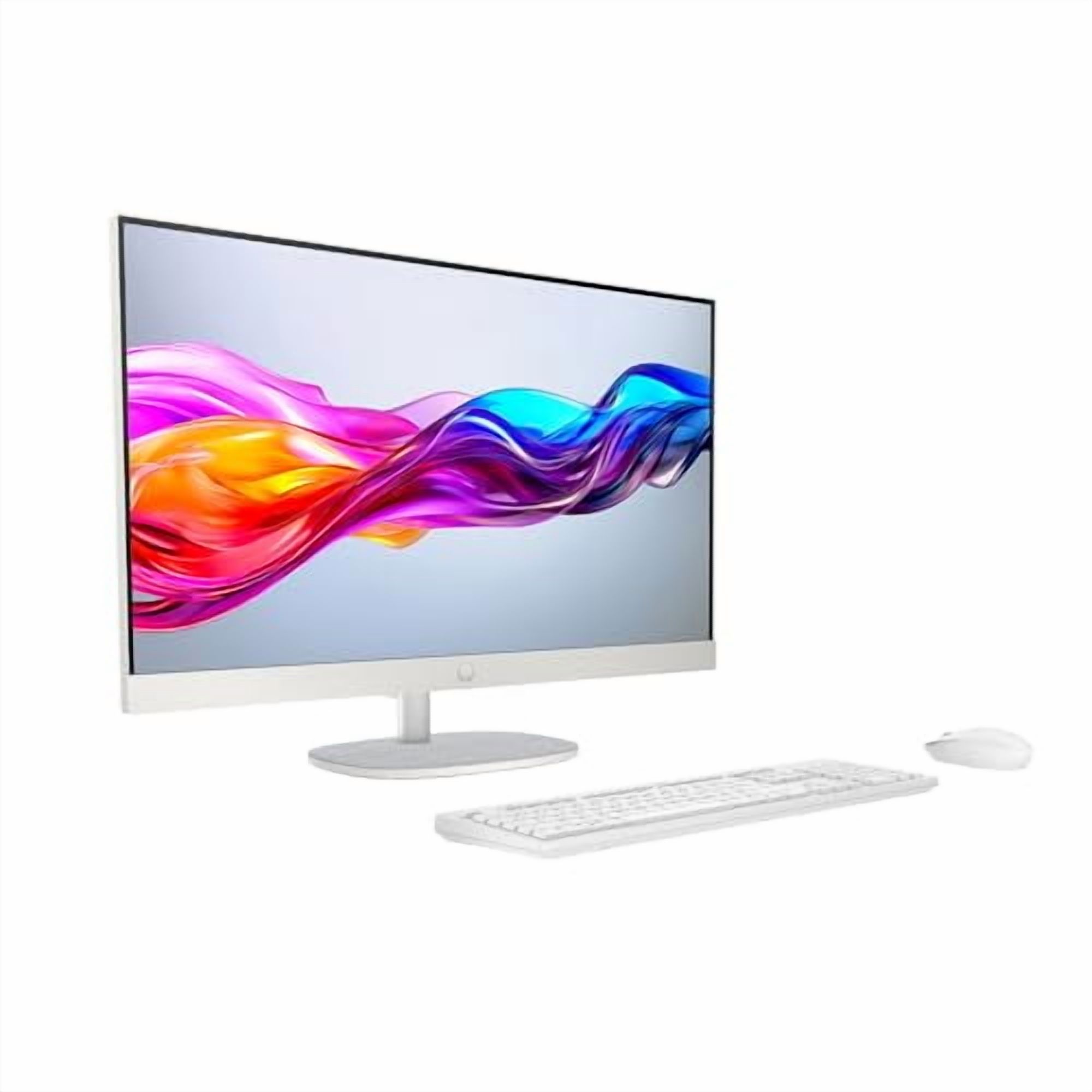 HP 27 inch All-in-One Desktop PC, FHD Display, AMD Ryzen 5 7520U