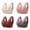 4 Pack, variant on Xmarks 4 Pack Convenient Front Button Bra Sleep Bras Front Closure Everyday Sports Bras for Middle Aged Elder Woman 36/80