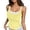 C-Yellow322, variant on DHFJKG Womens 2 In 1 Tank Tops With Built In Bra Hallow Out Backless Slim Fit Camisole Going Out Casual Summer Outfit Scoop Neck Comfy Top