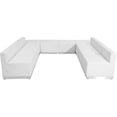 thumbnail image 3 of Flash Furniture Hercules Alon 8 Piece Reception Seating in White, 3 of 7