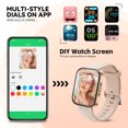 thumbnail image 6 of Cyberdyer Smart Watch for Men Women 1.91" Fitness Tracker Activity Tracker with Waterproof for Android IOS Phones, 6 of 10