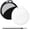 black and white, variant on Bluetooth Tracker Item Finder, Smart Air Tracker Bluetooth Locator Tag with Sound Alert, Small Tracking Device for Pet, Dog, Cat, Key, Wallet, Luggage, Compatible(for iOS Only)