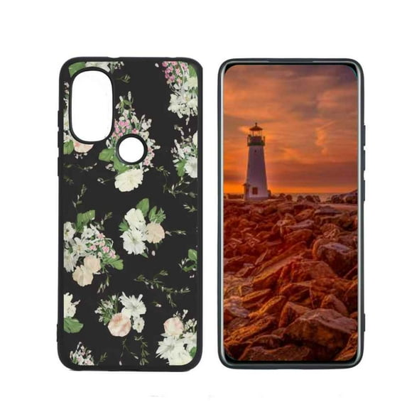 Floral-284 Phone Case, Degined for Moto G Power 2022 Case Men Women, Flexible Silicone Shockproof Case for Moto G Power 2022