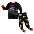 thumbnail image 5 of Leey-World Bamboo Viscose Toddler Pajamas Boys Girls Baby Pjs Sets Kids Long-Sleeve Snug fit Sleepwear 6-12 Months 12-24 Months 2t 3t 4t 5t 6t 7t 8t 9t Children(Red,2-3 Years), 5 of 5