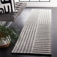 thumbnail image 2 of SAFAVIEH Natura Wayra Striped Runner Rug, Ivory/Black, 2'3" x 8', 2 of 8