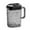 Black, variant on Steadline Clear Plastic Beverage Dispenser with Secure Lid - Large Capacity Pitcher for Iced Drinks and Cold Water Storage