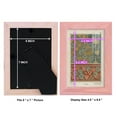 thumbnail image 4 of Nouveau Decorative I - Framed Print w/glass - Sunset Pink, 4 of 8