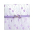 thumbnail image 5 of Girls Dress Purple Lace Dot Collar Belt Birthday Party 6 Years, 5 of 6