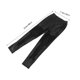 thumbnail image 3 of Leggings de piel sintética con encaje para mujer, pantalones de cintura alta, mallas finas para mujer (negro, talla M), 3 of 6