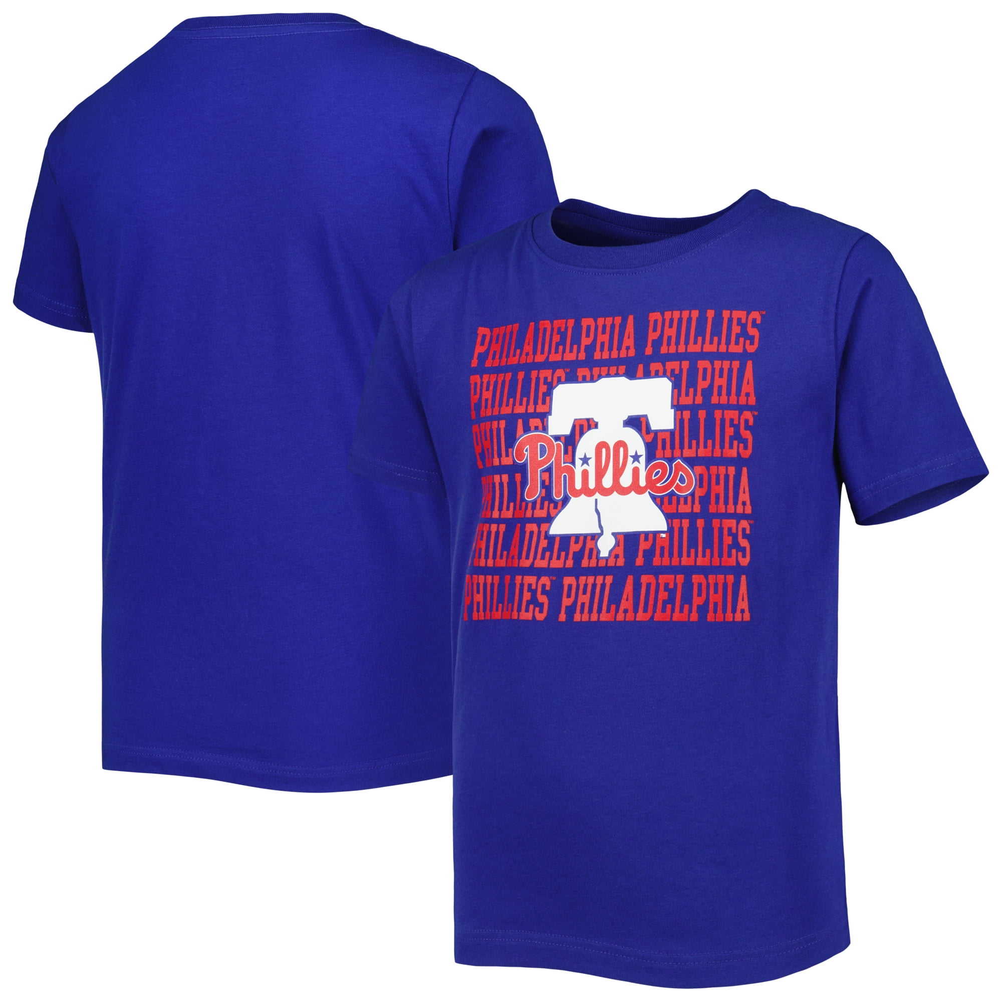Youth Royal Philadelphia Phillies Repeat Logo T-Shirt - Walmart.com