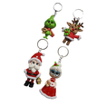 thumbnail image 2 of LLAVEROS DE NAVIDAD 4 PZ SANTA GRINCH ABUELITA Y RENO, 2 of 3
