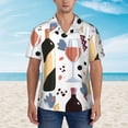 thumbnail image 4 of Balery Men'S Summer Hawaiian Shirts Short-Sleeve Design Name Printed Casual Shirts - Size Name, 4 of 9