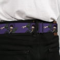 thumbnail image 4 of My Hero Academia Belt, Seatbelt Buckle Belt, My Hero Academia Kai Chisaki Action Pose Purple, 30 to 44 Inches, 4 of 9