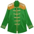 thumbnail image 7 of iiniim Womens Halloween 1960s British Pop-Star Rock Band Musician Cosplay Jacket Green M, 7 of 7