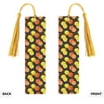 thumbnail image 2 of Kdxio Orange Lemon Print Metal Tassel Bookmarks,Perfect Gift for Art Lovers and Bookworms Metal Bookmarks for Women, 2 of 8