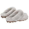 thumbnail image 3 of Kirkland Signature Ladies' Shearling Slipper Genuine Australian Sheepskin Warm Fuzzy Slippers, 3 of 5