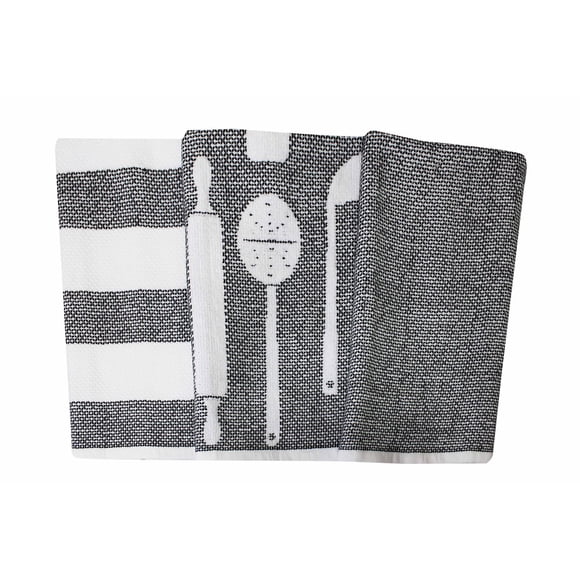 HOME TRENDS PL HT KT 3PK JAC BLK