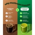 thumbnail image 4 of MatchaDNA Matcha Mushroom Latte Powder 5.3oz Bag. Adaptogenic Mushroom Matcha Powder Blend, 4 of 7
