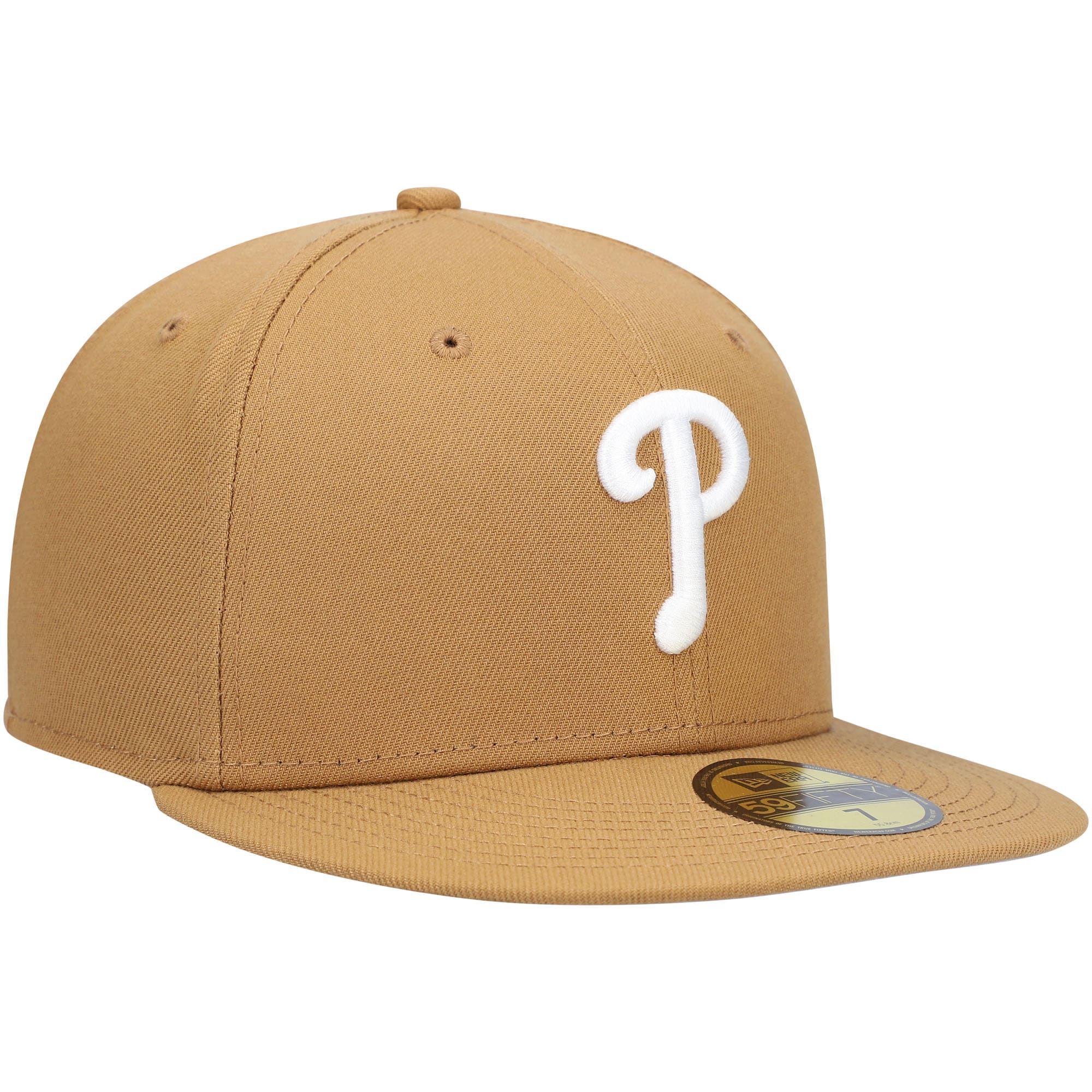 Men's New Era Tan Philadelphia Phillies 