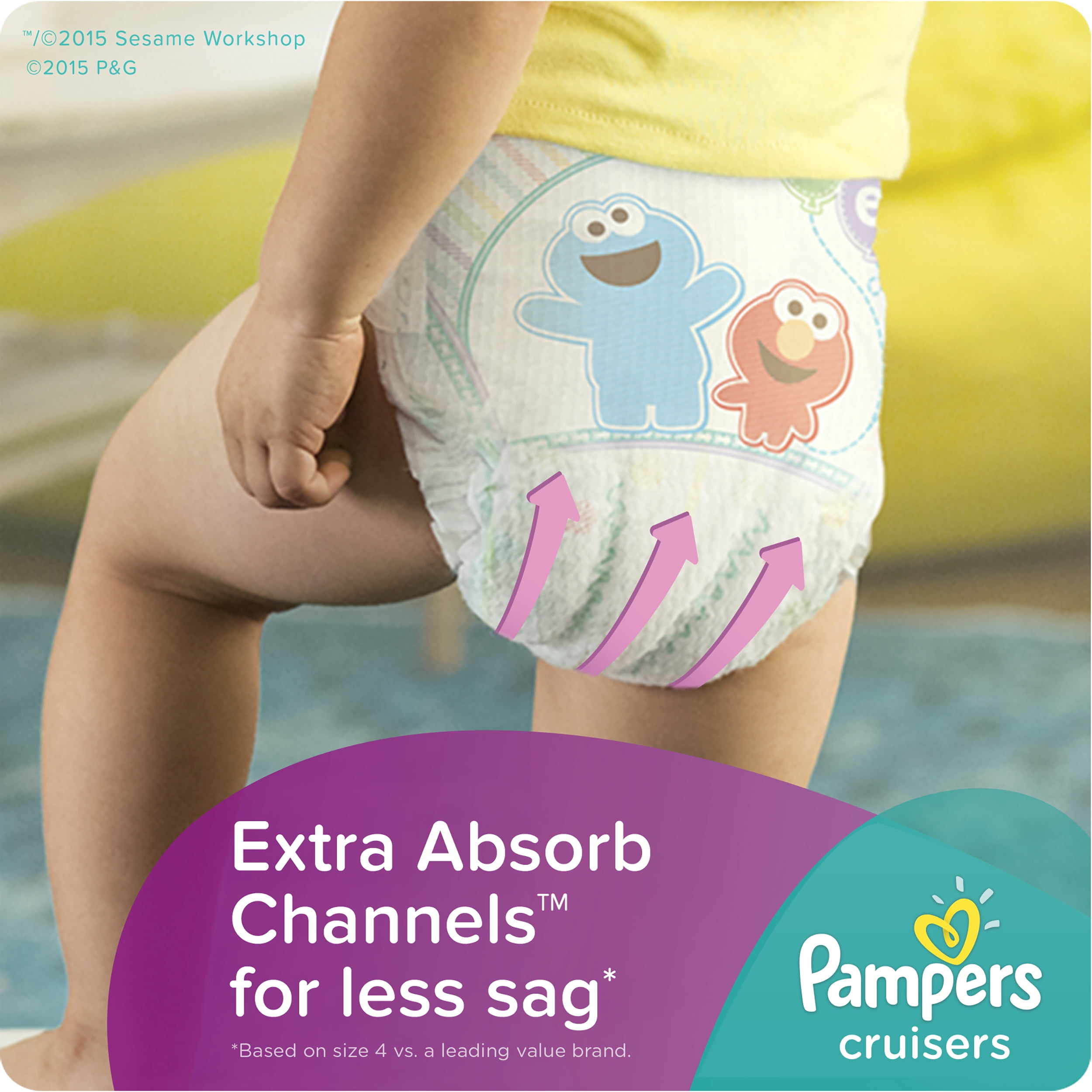 Pampers Cruisers Diapers, Size 6, 84 Diapers