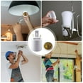 thumbnail image 5 of erfcxs Light Bulb Socket Converter Bayonet To Screw Bulbs Ocket Er For LED Bulbs And Incandescent B Ulb (G 24/GU24 To E27 ), 5 of 6