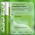 thumbnail image 3 of Pilas AA recargables Delgeo Lithium, paquete de 8, con cargador, 3 of 8