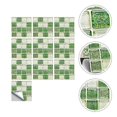 thumbnail image 4 of 10Pcs DIY Tile Stickers Simulated PVC Tile Stickers Waterproof Wall Decals, 4 of 4