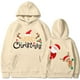 thumbnail image 1 of Abrigo informal sin mangas con capucha y chaquetas de moda para mujer, abrigo informal ajustado con capucha y cremallera de forro polar, abrigo para mujer, 1 of 2