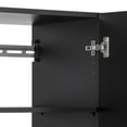 thumbnail image 3 of Prepac HangUps 30" Upper Storage Cabinet, Black, 3 of 9