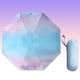 thumbnail image 5 of Paraguas ultraligero de color degradado con cinco pliegues y protección solar, para mujer, protección UV, plegable, para la luz del sol, 5 of 6