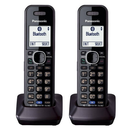 Panasonic KX-TGA950B DECT 6.0 Plus 2-Line Operation Digital Cordless Telephone (2 (Best Two Line Cordless Phone)