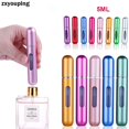 thumbnail image 2 of 5ml Botella De Perfume Spray Mini Portátil Recargable Atomizador De Aluminio Contenedor De Recarga Contenedores Cosméticos De Viaje huangjie unisex, 2 of 2