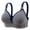 Dark Blue, variant on 2025 Bras for Womens, Aofany Women's Large Size Comfortable Breathable Bra Underwear No Rims, 38-44C