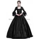 thumbnail image 5 of Vestido medieval vintage steampunk de talla grande 5XL para mujer, disfraz de cosplay de Halloween con mangas de encaje y dama gótica de vampiro, 5 of 5