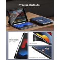 thumbnail image 5 of Detachable backlit keyboard case with trackpad & pencil slot for 10.2" iPad7/8/9, 5 of 7