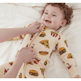 thumbnail image 5 of PatPat Baby Clothes Pajamas with Bamboo Viscose Footed & Footless 2-Way Zipper Footies Sleep N Play Pajamas Baby Boy Girl Gifts Infant 9-12 Months, 5 of 13