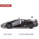 thumbnail image 2 of 1/32 Scale LP770-4 Casting Car Model, Zinc Alloy Toy Car for Kids, Pull Back Vehicles Toy Car for Toddlers Kids Boys Girls Gift (Black), 2 of 4