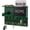 Green, variant on Key Holder Wall Mount, Mail Organizer Key Holder for Wall with Shelf, Drawer, Chalkboard, Corkboard, Home Decor Mounted for Room Entryway (Black)